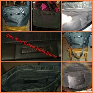 CK Black Handbag